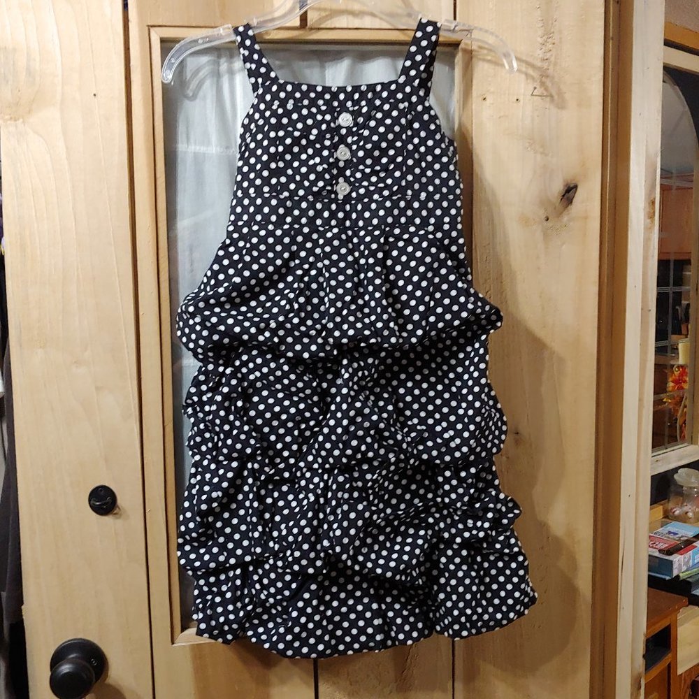 Amys Closet girls dress black/white   size 12